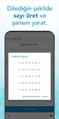 Loto Türkiye - Sonuç ve Barkod android App screenshot 2